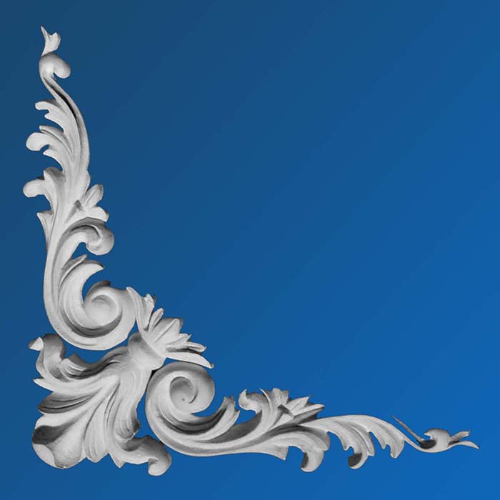 Phù điêu góc tường tân cổ điển